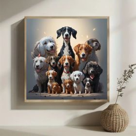 5DDIY Diamond Painting Set - Full Diamond Round Water Diamond Art (Option: Code89)